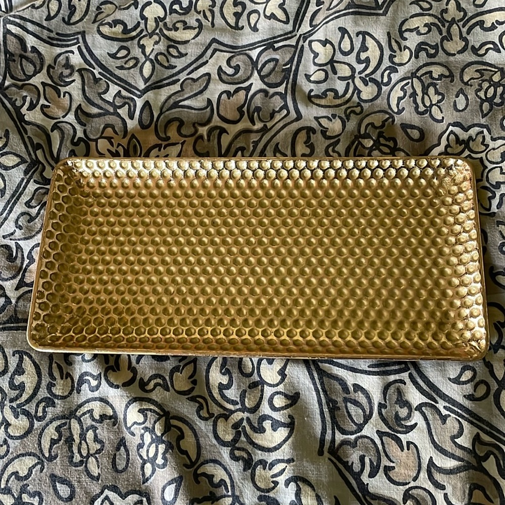 Gold Metal Tray